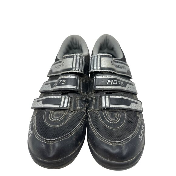 Shimano M075 SPD Cycling Shoes With Hook and Loop Straps Mens Size 46 US 11.2 - Picture 11 of 16